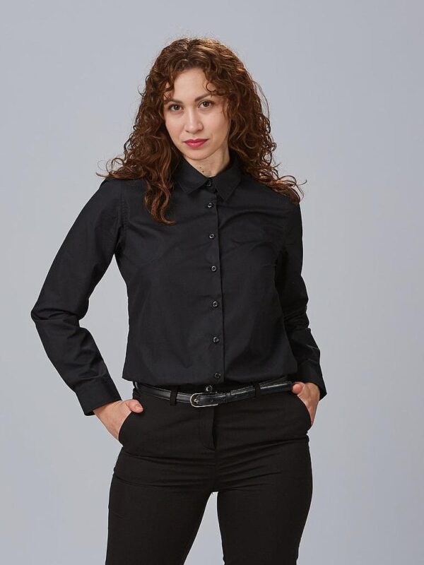 CAMISA MUJER M/L ELASTAN