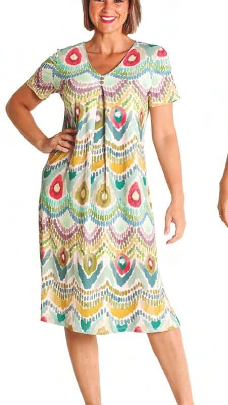 Vestido fuelle al pecho