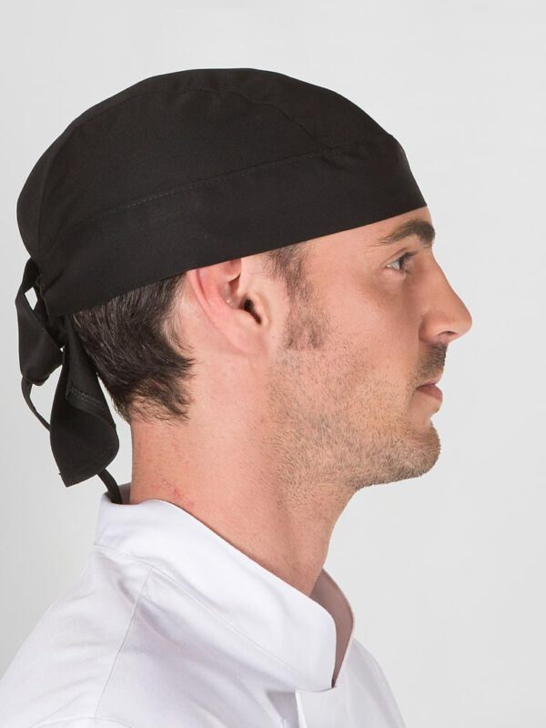 GORRO TIRAS DE AJUSTE NEGRO
