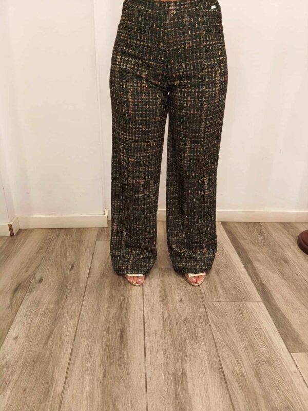 Pantalón Punto recto estampado