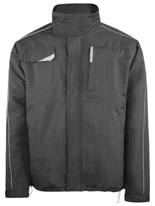 PARKA ERGONÓMICA CON FALDÓN DETALLES REFLECTANTES