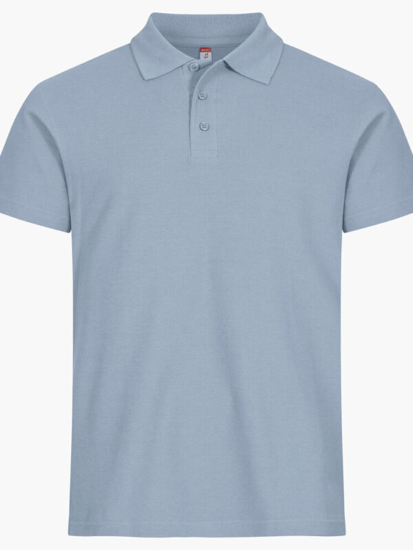 POLO DE ALGODON AZUL SUAVE