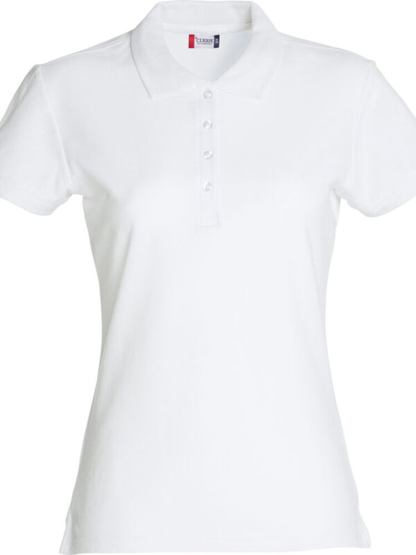 POLO DE ALGODON MUJER BLANCO