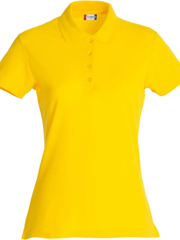 POLO DE ALGODON MUJER AMARILLO