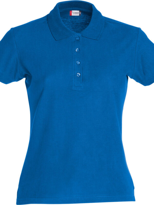 POLO DE ALGODON MUJER AZUL CIAN