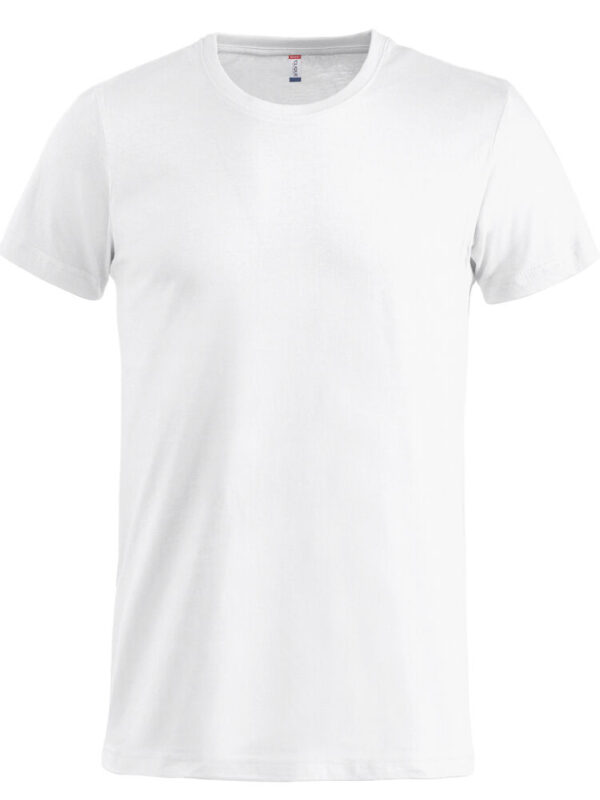 CAMISETA MANGA CORTA ALGODON BLANCA