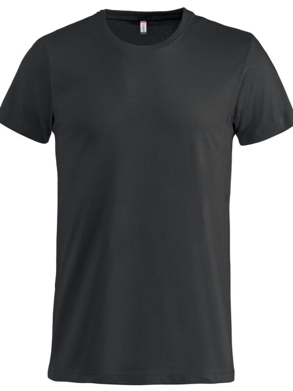 CAMISETA MANGA CORTA ALGODON NEGRA