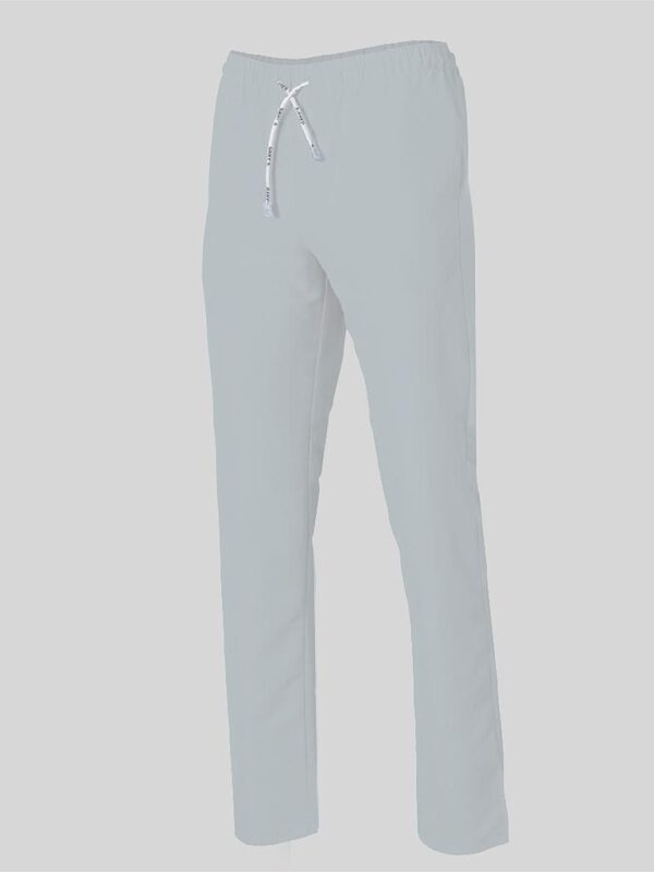PANTALON UNISEX GOMA MICROFIBRA PERLA
