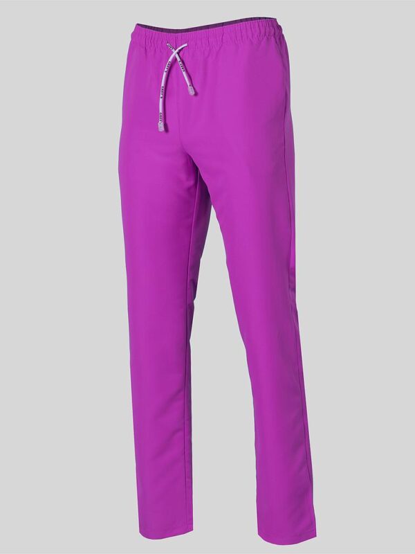 PANTALON UNISEX GOMA MICROFIBRA MALVA