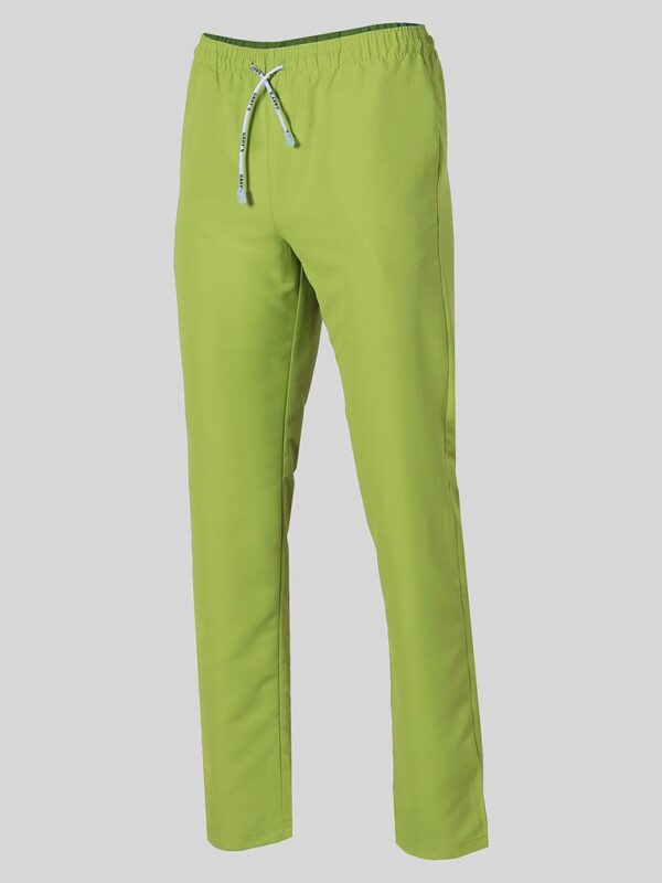 PANTALON UNISEX GOMA MICROFIBRA PISTACHO