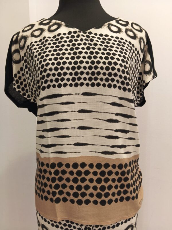 Top estampado