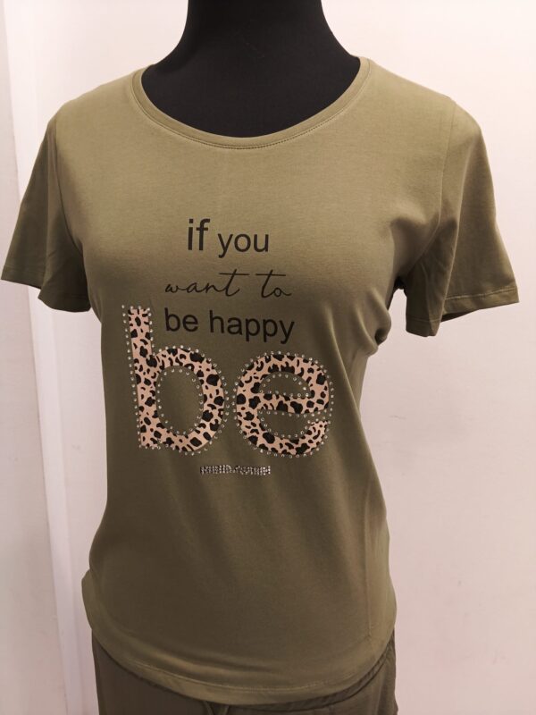 Camiseta kaki