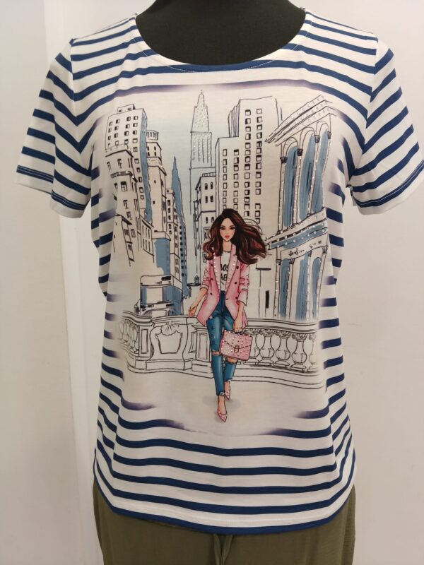 Camiseta de rayas