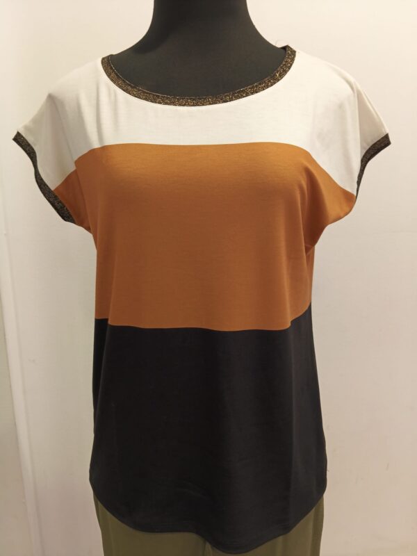 Camiseta mostaza
