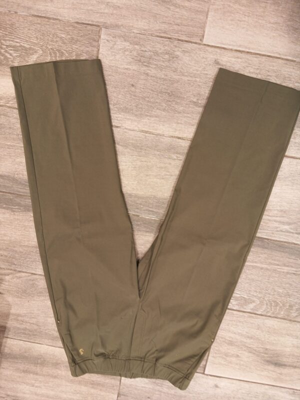 Pantalón vestir ancho kaki