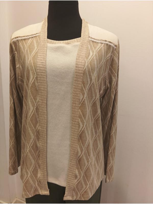Jersey, conjunto simulado beig