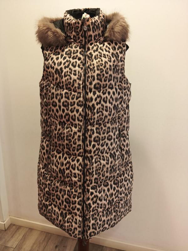 Chaleco print reversible