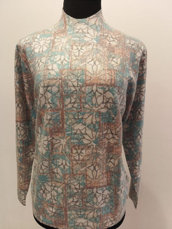 Jersey cuello perkins lurex