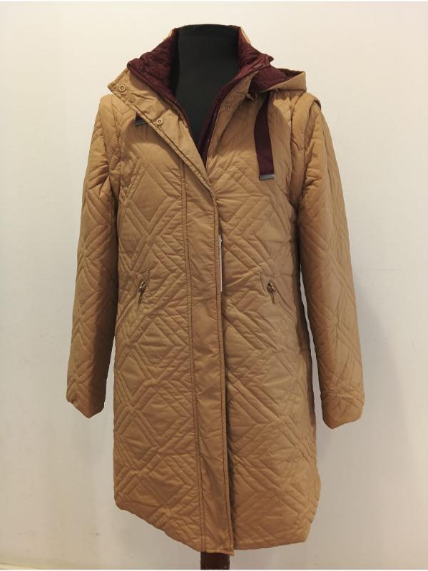 Parka-chaleco, 3/4 reversible